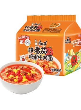 康师傅新疆番茄微辣方便面