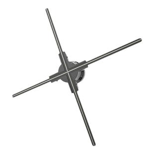 裸眼3d全息投影仪广告机led旋转无屏显示空中悬浮立体成像风扇屏