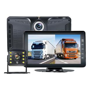 货车行车记录仪专用前后双录高清夜视两路四路监控倒车影像一体机
