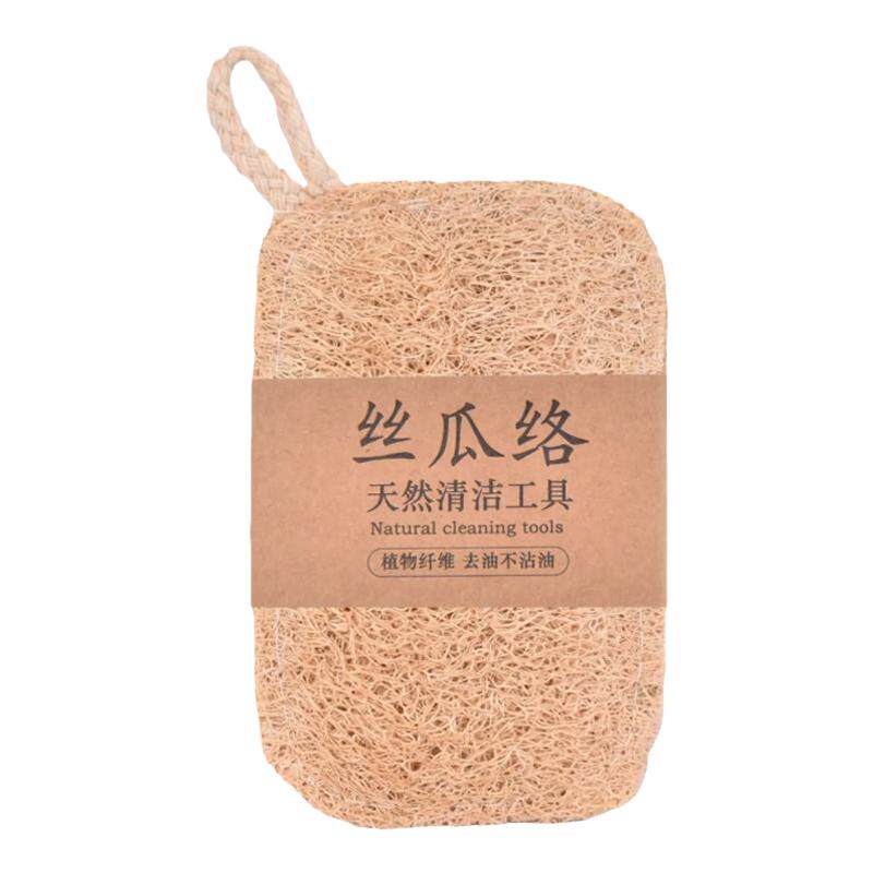 丝瓜络刷锅洗碗百洁布天然家用加厚海绵清洁刷神器抹布厨房Z