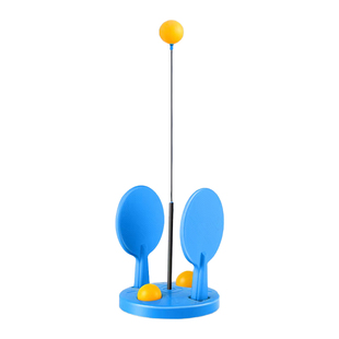 乒乓球训练器不倒翁固定学生家用懒人手神器双人单打练习器自练器