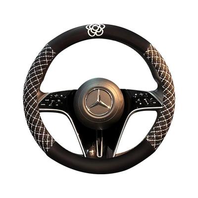 汽车方向盘套四季通用防滑吸汗女