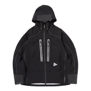 现货 And Wander Pertex Shield Rain Jacket 反光防水冲锋衣夹克