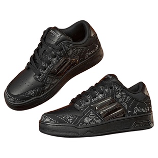 Dickies板鞋男款增高厚底鞋子潮流百搭休闲鞋黑色低帮高级感潮鞋