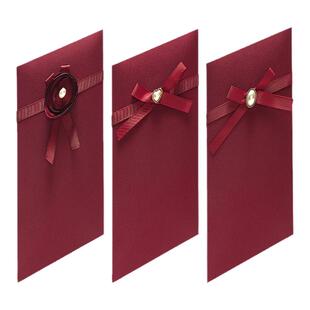 高奢缎面布艺红包结婚随礼表白求婚份子钱仪式感利事封闺蜜可定制