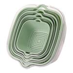 双层洗菜盆沥水篮厨房洗水果滤水神器洗菜篓多功能客厅家用水果盘