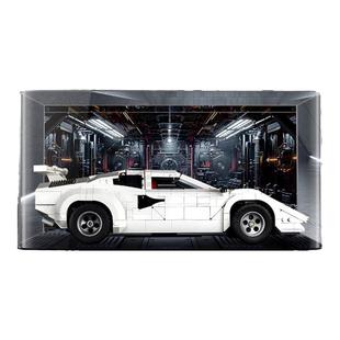 KGBOX乐高ICONS10337兰博基尼超级跑车赛车亚克力展示盒防尘罩
