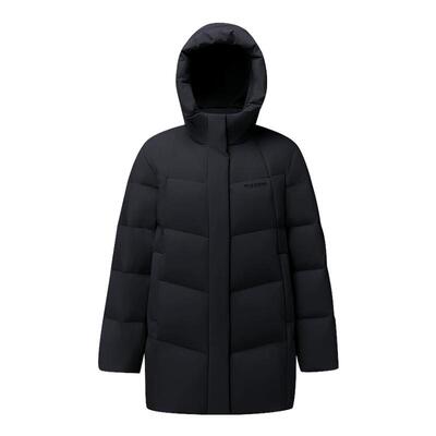 波司登休闲简约连帽保暖羽绒服