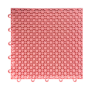 防盗窗垫板防护栏阳台置物板花架防坠落防滑隔水缕空塑胶拼接地垫