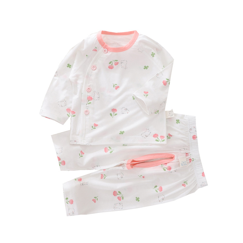 婴幼儿夏季薄款无骨莫代尔套装