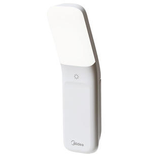 美的墙壁灯免布线充电式卧室床头睡眠阅读护眼宿舍床上用台灯磁吸