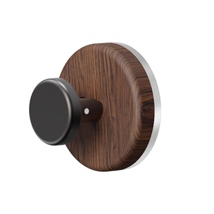 胡桃木纹吸盘挂钩家用门后浴室厨房壁挂式置物架免打孔收纳架挂架