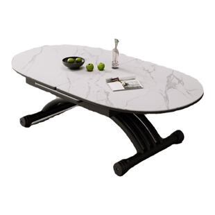 升降茶几餐桌两用可移动折叠伸缩小户型家用现代简约多功能客餐厅