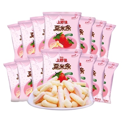 上好佳粟米条口感蓬松6g*20包