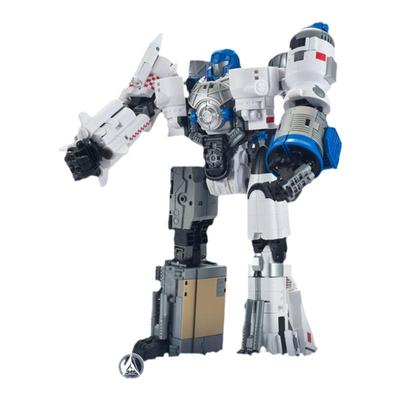 航天变形合金版五合体儿童玩具