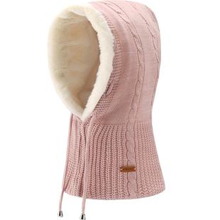 伯希和针织帽子女百搭保暖防寒加绒加厚骑车户外抓绒帽子冬季男