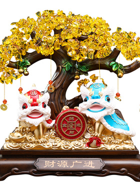 招财发财树摆件乔迁开业礼品