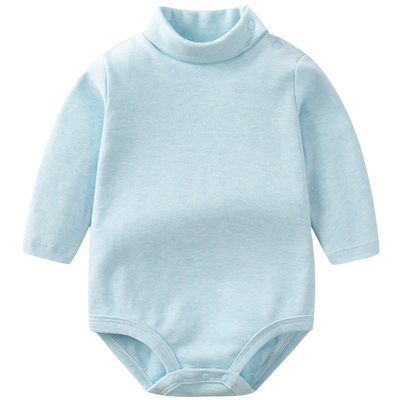 新生儿三角哈衣高领加厚保暖