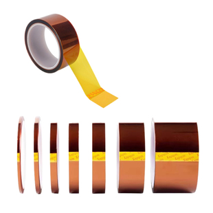 茶色胶带透明金手指耐高温绝缘PI聚酰亚胺胶带手机屏幕固定维修线路板防焊耐热电池包扎热转印烤箱隔热胶布
