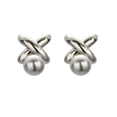 doudoustorex形珍珠耳钉