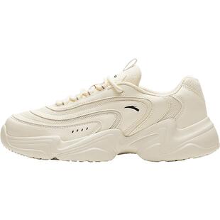 安踏女鞋休闲鞋女款2026春季新款官方正品厚底轻便运动鞋子老爹鞋