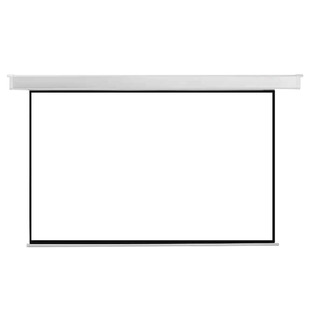 QSY千色语纳米电动升降家用抗光投影幕布办公超高清3D/4K抗光屏家庭影院100/120英寸天花壁挂隐藏嵌入式布幕