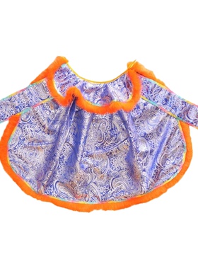 仙家供奉用品绒毛神明披风胡黄常蟒神像披肩胡三太爷太奶神衣小号