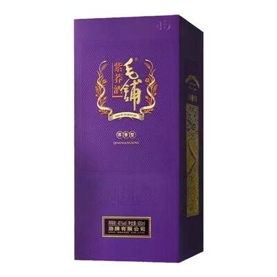 毛铺500ml紫荞4552度苦荞酒礼盒