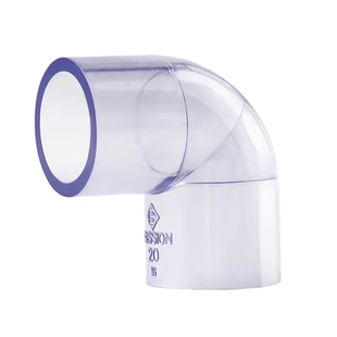 PVC透明水管 三通接头直弯头半弯塑料直接直通给水管鱼缸配件大全