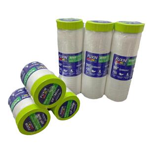 高性能FUXIN地角线油漆喷涂美纹纸遮蔽防护膜家具防尘5和纸保护膜