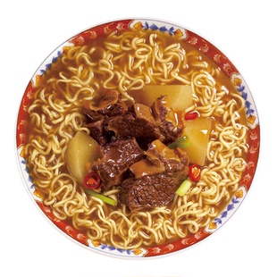 方老九柱侯牛腩方便面速食食品宿舍夜宵早餐免煮泡面袋装100克5包