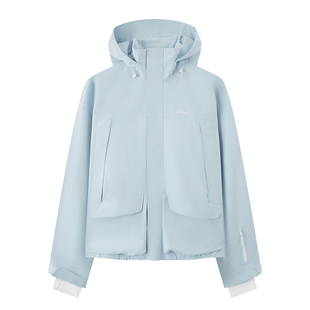 nis专业滑雪服女款套装宽松防水透湿保暖夹棉雪服雪裤滑雪衣男款