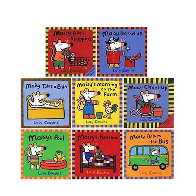 小鼠波波英文原版绘本8册