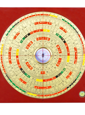 新款精工三合罗盘高精度大字体三元三合综合盘专业定位地质罗经仪