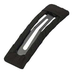 头饰女后脑勺发夹一字夹卡子黑色布艺bb夹刘海夹发卡侧边碎发夹子