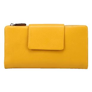 高档头层牛皮大容量29卡位长款钱包放手机2025新款真皮钱夹大钞夹