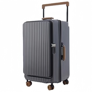 旅大侠侧开盖超大容量行李箱34寸宽拉杆箱可扩容28寸侧翻盖旅行箱