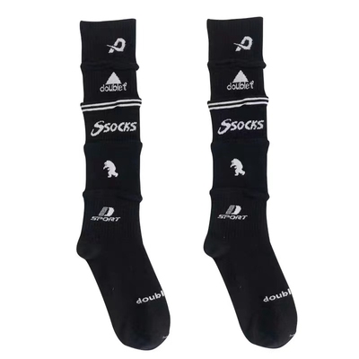 包邮double分层设计纯棉运动女袜