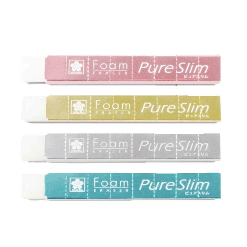 官方旗舰店 日本sakura樱花文具半透明橡皮擦美术素描擦的干净绘图橡皮小学生用软像皮长条橡皮日产