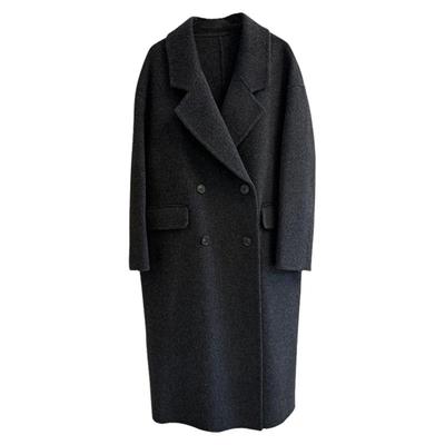 小个子双面羊绒大衣女2025年新款