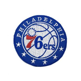 nba篮球队标志LOGO湖人勇士蓝网衣服刺绣徽章辅料DIY补丁布贴适用