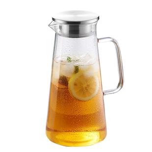 夏季无铅玻璃凉白开水壶防爆耐热加厚家用冰箱冷水壶大量杯子套装