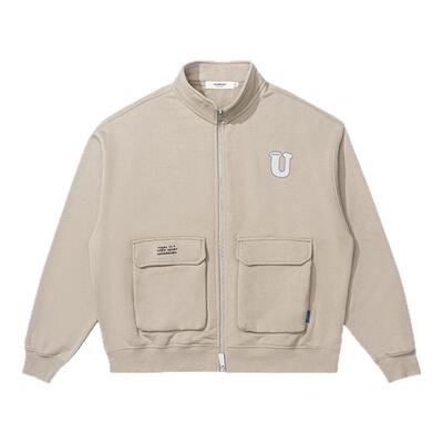 UNDERBOBO春秋新款复古拉链夹克