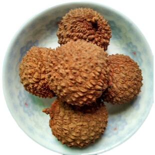 清野农家纯高州根子桂味荔枝干果超特级肉厚核小500g包邮天然美味