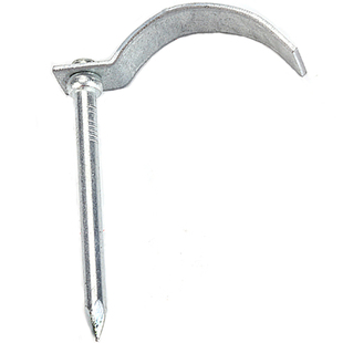 不锈钢水管钩钉管码20管卡钉水管线管钉32镀锌铁勾钉25PVC管卡扣