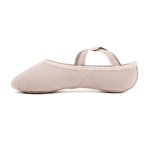 舞苑王军088弹力布舞蹈鞋女软底专业成人练功形体基训儿童猫爪粉