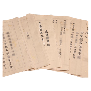 般若菠萝蜜多临摹作品纸抄经临摹本行书静心手抄临摹经手写练字帖