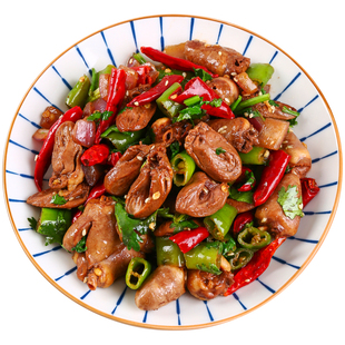 正大食品鸡心鸡肝生鲜冷冻批发商用新鲜鸡胗鸡杂内脏卤味烧烤食材