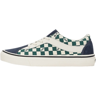 VANS范斯男女鞋Bold NI绿白棋盘格运动休闲鞋低帮板鞋VN0A3WLP5E1