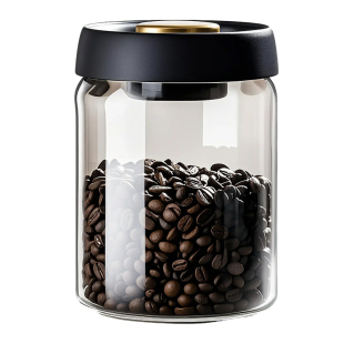 咖啡豆密封罐粉专用抽真空保存罐子玻璃食品级茶叶储物收纳分装瓶
